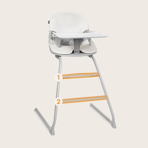 Lionelo Dalia Grey Stone — 2-in-1-Hochstuhl